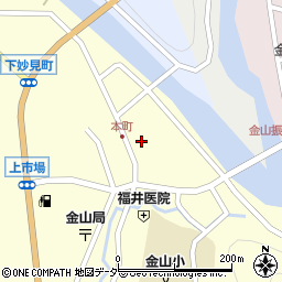 岐阜県下呂市金山町金山2056-1周辺の地図