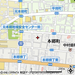 東京都八王子市本郷町8周辺の地図