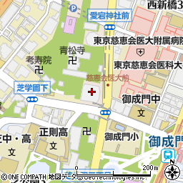 ファミリーマート愛宕グリーンヒルズ店周辺の地図