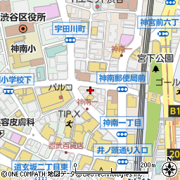 株式会社渋谷銃砲火薬店周辺の地図
