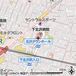 北沢タウンホール周辺の地図