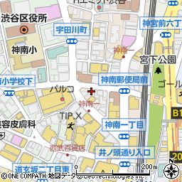 クラフトビールダイニング SCHMATZ‐シュマッツ‐渋谷神南周辺の地図