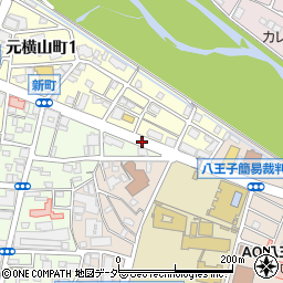 東京都八王子市新町4周辺の地図