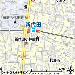 東京都世田谷区代田5丁目27-13周辺の地図