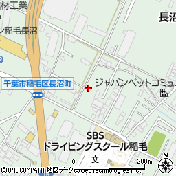 千葉県千葉市稲毛区長沼町131周辺の地図