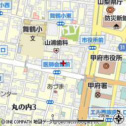 日東物産株式会社　甲府営業所周辺の地図