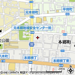 東京都八王子市本郷町11周辺の地図