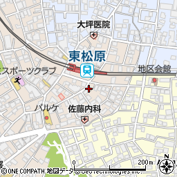 東松原駅前郵便局 ＡＴＭ周辺の地図
