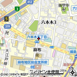 JP BAR TOKYO周辺の地図