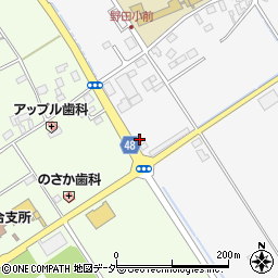 千葉県匝瑳市野手1202周辺の地図