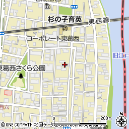 ライオンズマンション東葛西弐番館周辺の地図
