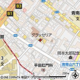 青山フラワーマーケット ティーハウス 南青山本店周辺の地図