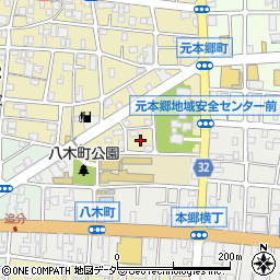 東京都八王子市元本郷町1丁目2周辺の地図
