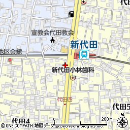 ザナビジョン株式会社　下北沢事業所周辺の地図