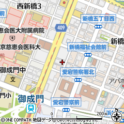 横浜ゴム株式会社本社　総務部周辺の地図