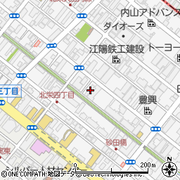 千葉県浦安市北栄4丁目17-28周辺の地図