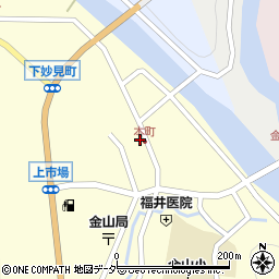 岐阜県下呂市金山町金山2061周辺の地図