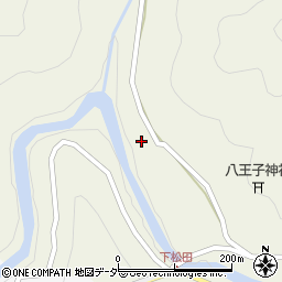 岐阜県本巣市根尾松田654周辺の地図