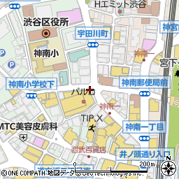 スターバックスコーヒー 渋谷パルコ店周辺の地図
