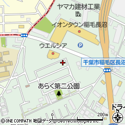 千葉県千葉市稲毛区長沼町150-34周辺の地図