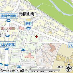 東京都八王子市新町5周辺の地図