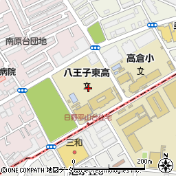 東京都八王子市高倉町68周辺の地図
