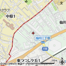 株式会社田辺工務店周辺の地図