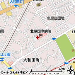 北原国際病院（ＫＮＩ）周辺の地図