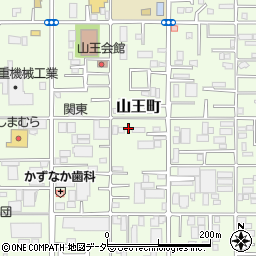 千葉県千葉市稲毛区山王町351-12周辺の地図