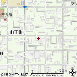 千葉県千葉市稲毛区山王町394周辺の地図