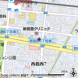 ファミリーマート江戸川球場店周辺の地図