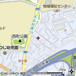 東京都調布市富士見町1丁目24-8周辺の地図