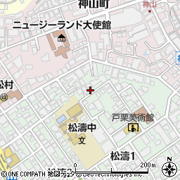 東京都渋谷区松濤1丁目14-9周辺の地図