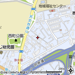 東京都調布市富士見町1丁目24-10周辺の地図