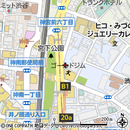 東京口腔インプラントクリニック周辺の地図