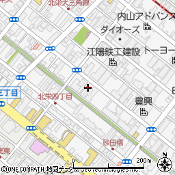 千葉県浦安市北栄4丁目17-26周辺の地図