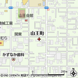 千葉県千葉市稲毛区山王町352周辺の地図