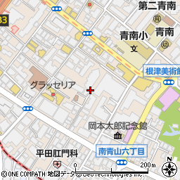 東京都港区南青山周辺の地図