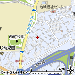 東京都調布市富士見町1丁目24-15周辺の地図