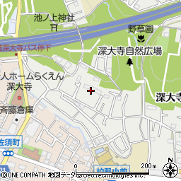 〒182-0013 東京都調布市深大寺南町の地図