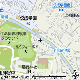 東京都世田谷区上祖師谷6丁目22-6周辺の地図