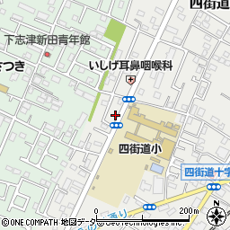 千葉県四街道市四街道1551-9周辺の地図