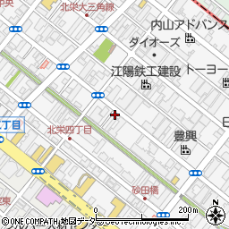 千葉県浦安市北栄4丁目17-27周辺の地図