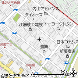 千葉県浦安市北栄4丁目周辺の地図