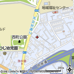 東京都調布市富士見町1丁目24周辺の地図