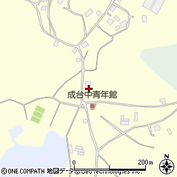 千葉県四街道市中台466-4周辺の地図