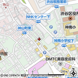 てっぺん 渋谷 女道場周辺の地図