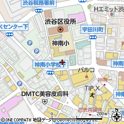 ライブホール・オーヴ渋谷周辺の地図