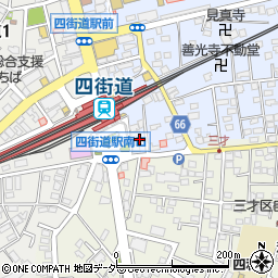 千葉県四街道市鹿渡1011-1周辺の地図