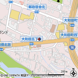 吉野家 八王子大和田店周辺の地図